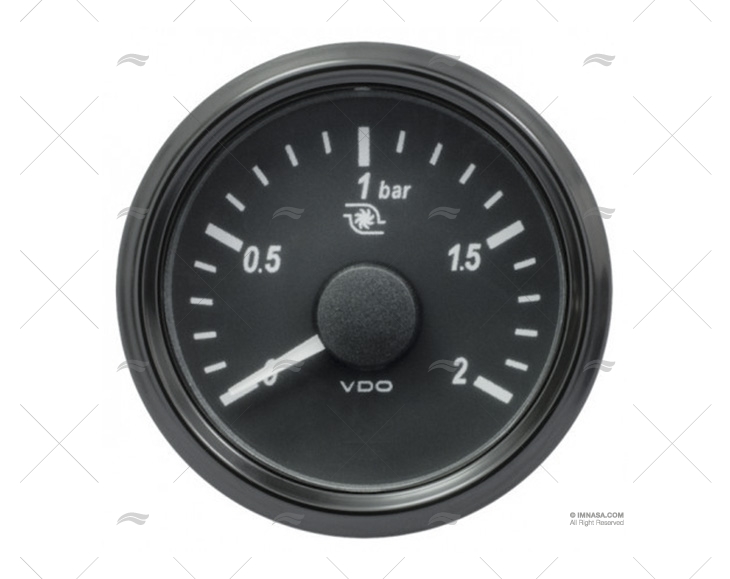 MANOMETRO TURBO VDO SVW 2BAR 52mm