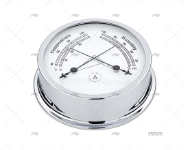 TERMO IGROMETRO CROMATO 120mm AUTONAUTIC INSTRUMENTAL