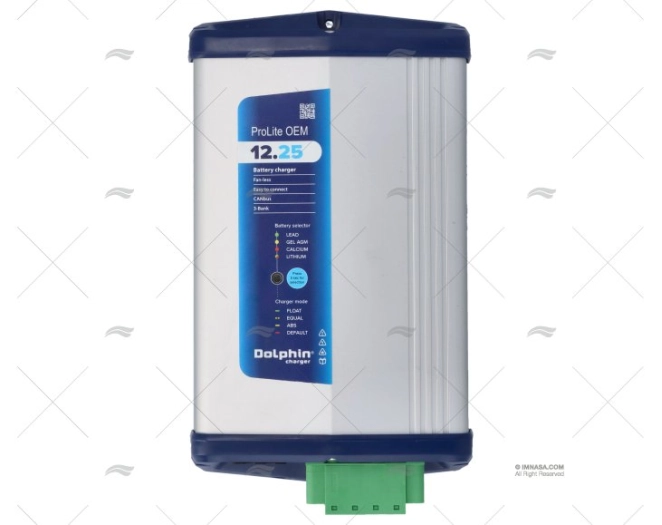 CHARGEUR BATTERIE 12V 25A PROLITE IP22 DOLPHIN