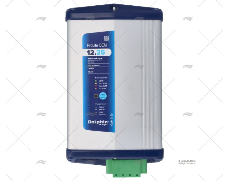 CARREGADOR 12V  25A PROLITE IP22 DOLPHIN