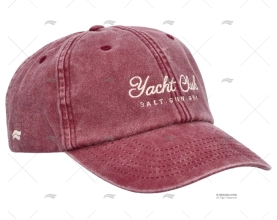 BONÉ VINTAGE VERMELHO CLUBE NÁUTICO