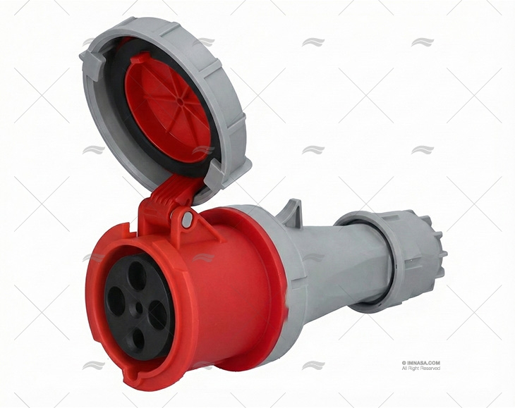 ZÁSTRČKA ELEC. SAMICE 220V 63A 3p 6h IP67