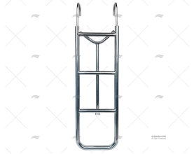 FOLDING LADDER WITH S.S. HANDLE 3 STEPS