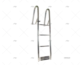 ESCALERA 6 PELD. INOX AGARRADEROS IMNASA