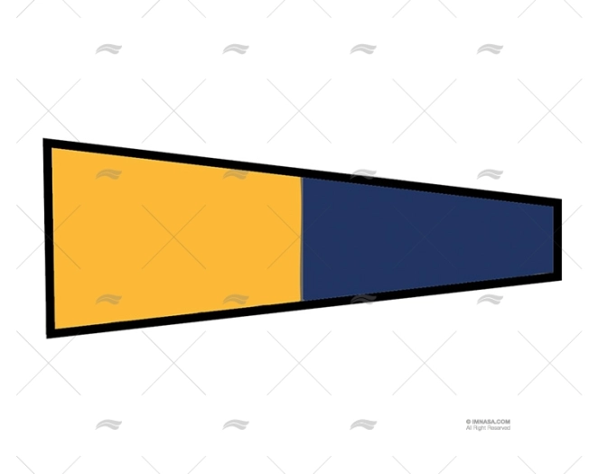 BANDERA NUM.5 30x45Cm (IDENT.CHARTER) ADRIA BANDIERE