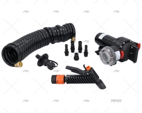 KIT BALDE COM BOMBA 12V 13L/M 5 BARES JOHNSON - SPX