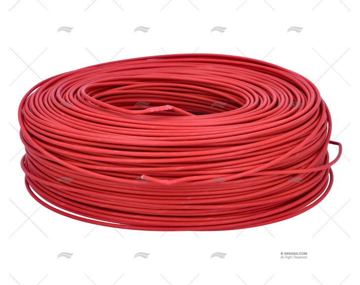 CABO EL 1,5 MM2 VERMELHO CERT 200m