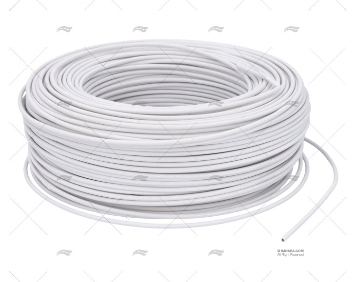 CABLE EL 1,5 MM2 BLANCO CERT 100m