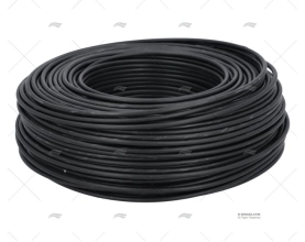 CAVO ELETTRICO 4 MM2 NERO CERT 100m