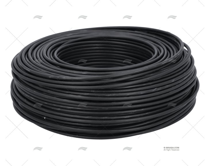 CAVO ELETTRICO 4 MM2 NERO CERT 100m