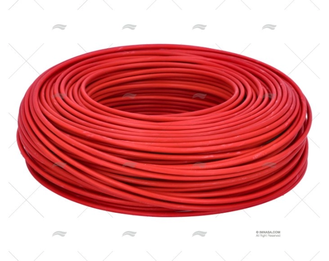 CAVO ELETTRICO 4 MM2 ROSSO CERT 100m