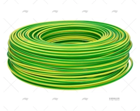 CAVO ELETTRICO 4 MM2 GIALLO/VERDE CERTIFICATO 100m