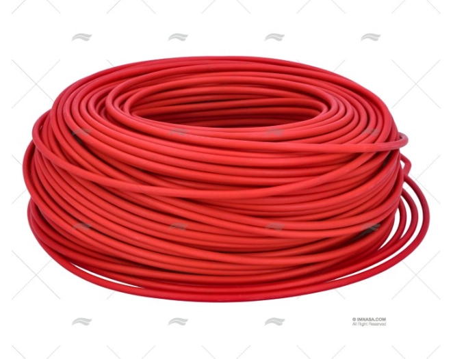 CABLE EL 6 MM2 VERMELHO CERT 100m