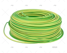 CAVO ELETTRICO 6  MM2 GIALLO/VERDE CERT 100m