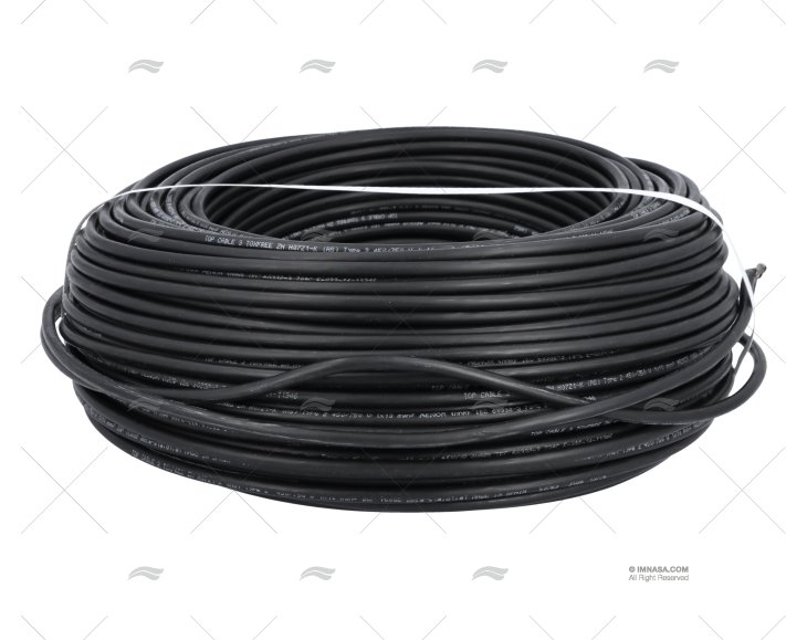 CABO O 10 MM2 PRETO CERT 100m
