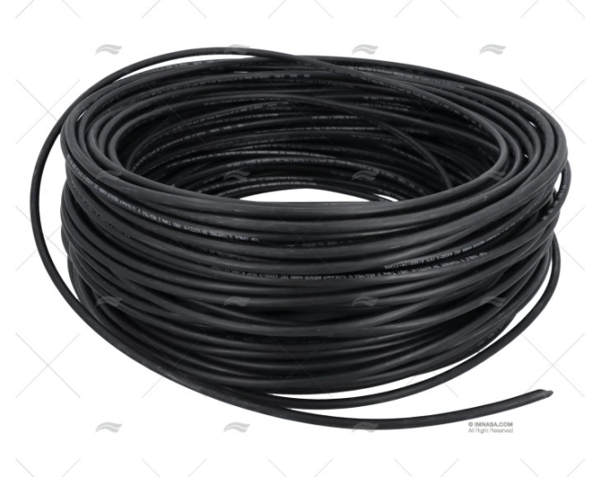 CABLE EL 16 MM2 BLACK CERT 100m