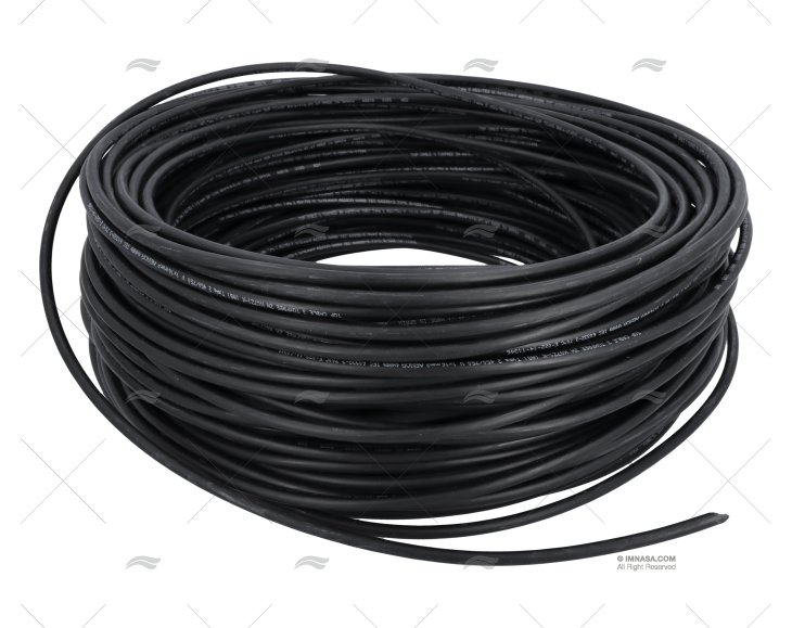 CABO ELÉTRICO 16 MM2 PRETO CERT 100m