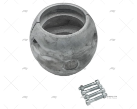 ANODO MAGNESIO COLLARE  80mm