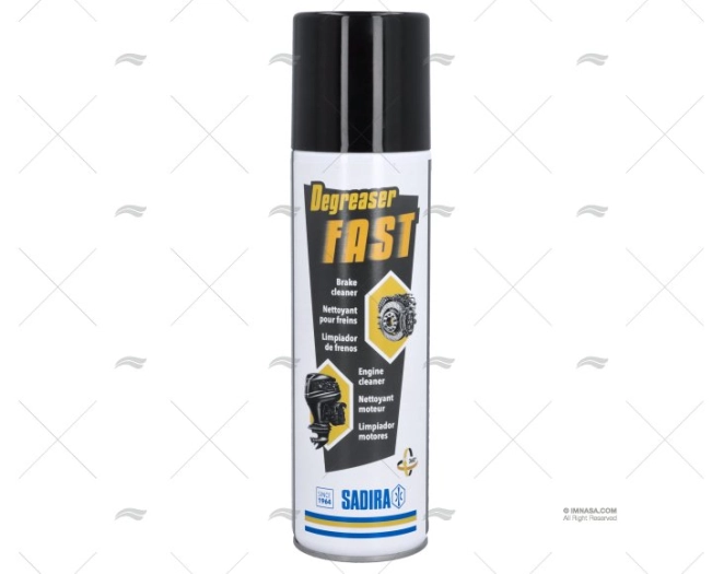 DESENGORDURANTE RÁPIDO AEROSSOL 650CC 500ML SADIRA