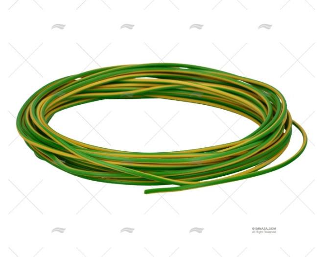CABLE ELECTRICO 1.5mm 10m AMAR./VERDE