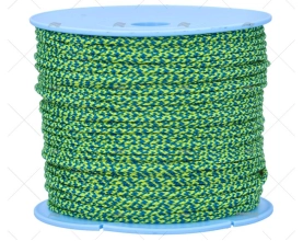 LANO MAGIC SPORT 2mm ŽLUTÁ/NEON/MODRÁ 100m LIROS