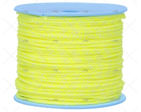 LIJN MAGIC SPORT 2mm GEEL/NEON/WIT 100m LIROS