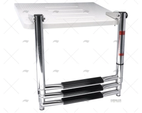 PLATAFORMA FIBRA ESCALERA 3 PELD.