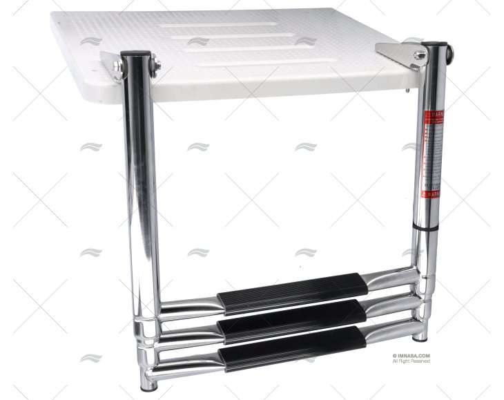 PLATAFORMA FIBRA ESCALERA 3 PELD.