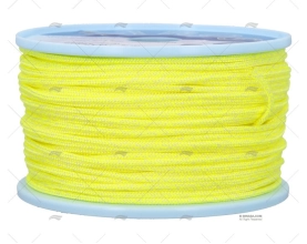 Lano MAGIC SPORT 3mm ŽLUTÁ/NEON/BÍLÁ 100m LIROS