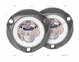 LUZ SUMERGIBLE 10-30V MINI LED AZUL  2U LUMITEC