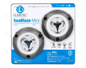 LUCE SUBACQUEA 10-30V MINI LED BIANCO 2U LUMITEC