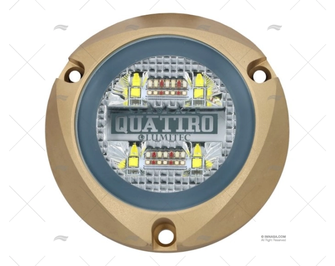 SUBMERSIBLE LIGHT 10-30V MINI 4LED RGBW LUMITEC