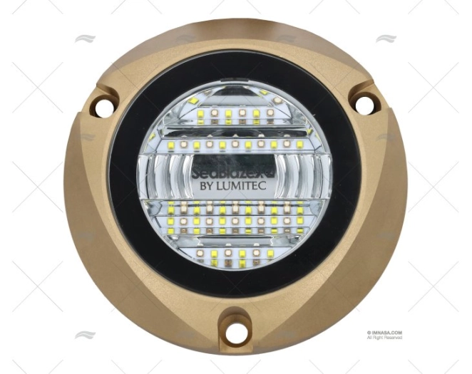 SUBMERSIBLE LIGHT 10-30V X2 SPECTR WHITE/BLUE LUMITEC