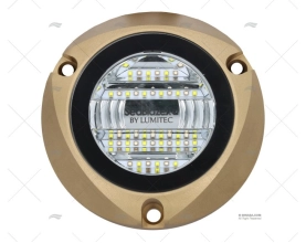 LUZ SUBMERSÍVEL 10-30V X2 SPECTR BRAN/AZUL LUMITEC