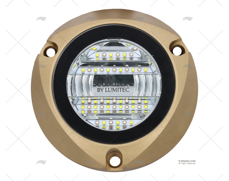 LUZ SUBMERSÍVEL 10-30V X2 SPECTR BRAN/AZUL LUMITEC