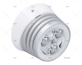 LUCE CROCETTA ZEPHYR LED 10-30V BIANCA LUMITEC