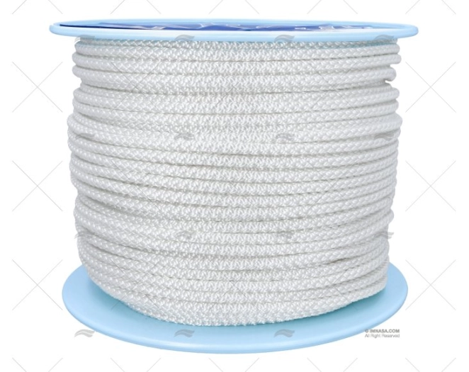 CIMA POLIAMMIDE 08mm BIANCO 200m LIROS