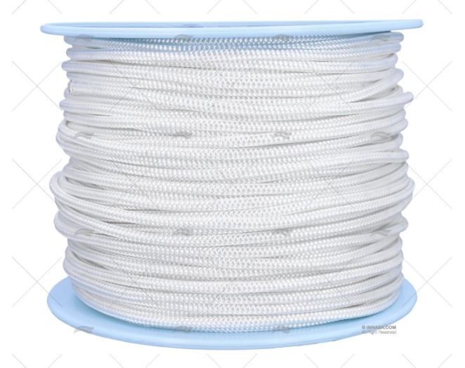 CIMA POLIAMMIDE 08mm BIANCO 200m LIROS