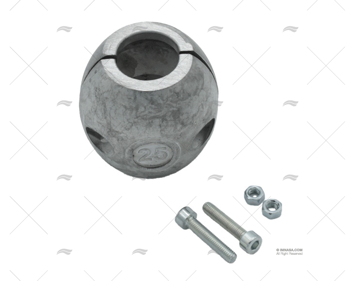ANODO MAGNESIO COLLARE  25mm