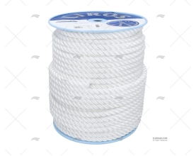 CORDAGE ACALABROT. LIROLEN 16mm BLANC 100m LIROS