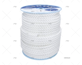 CORDAGE ACALABROT. LIROLEN 18mm BLANC 100m LIROS