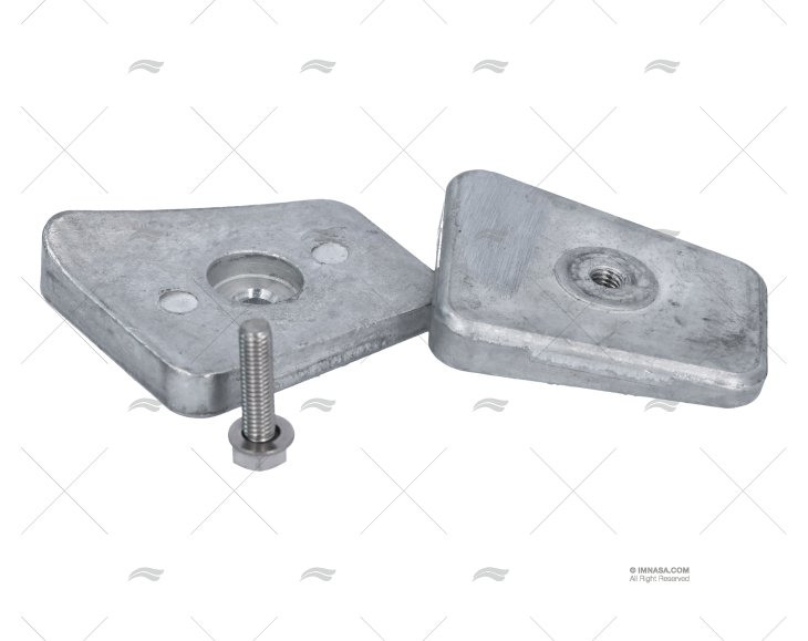 ZINK ANODE JOHNSON 20/25HP 49x41mm