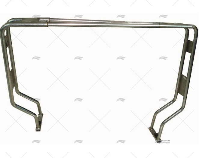 ARCO RADAR INOX 120-125/220cm 40D.ABRAÇADEIRA