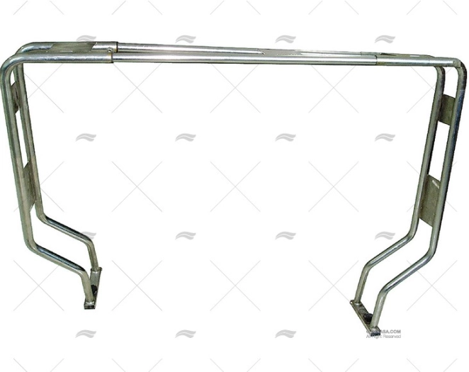 ARCO RADAR INOX 120x205cm 40D.REBATÍVEL