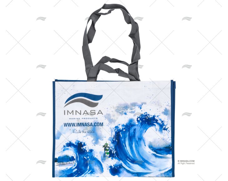 SAC RAPHIA WAVES 50x40Cm MOD.3 IMNASA