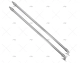 JAMBES DE FORCE INOX D.22 MM