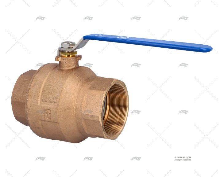 BRONZE BALL VALVE FULL FLOW 3" GUIDI