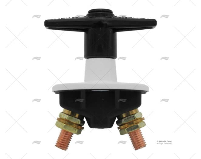 DISCONN. BATTERIA 300A 12V MORSETTO LUNGO NERO