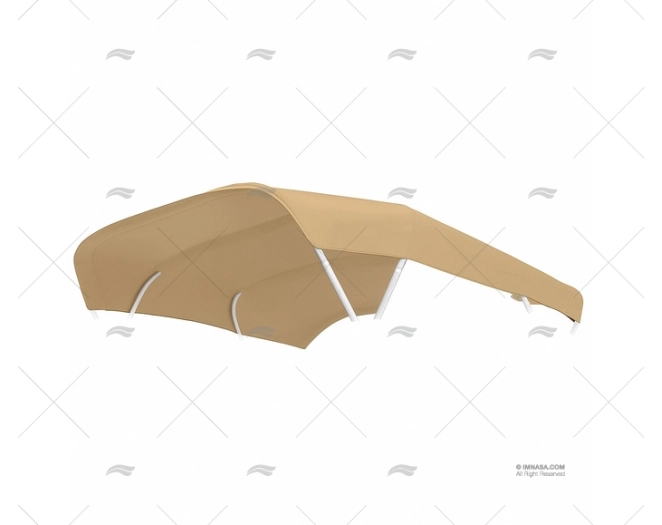 TELA CAPOTA 255 BEGE 4 ARCOS TESSILMARE