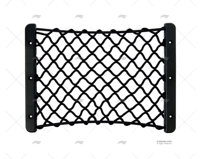 ELASTICIZED CARGO NET POCKET 24X18CM